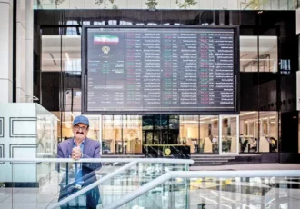 بورس سهامداران را به رشد امیدوار کرد + نقشه ۲۲ آبان