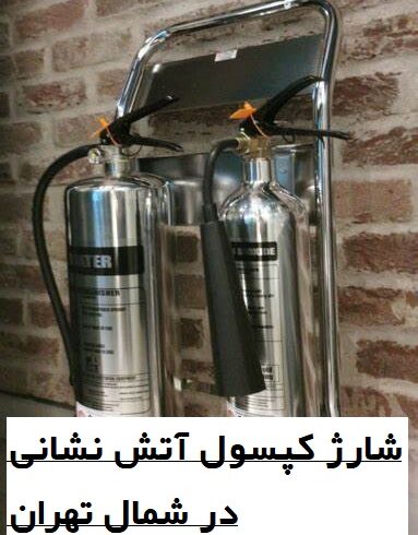 شارژ کپسول آتش نشانی شمال تهران با اطفا یار