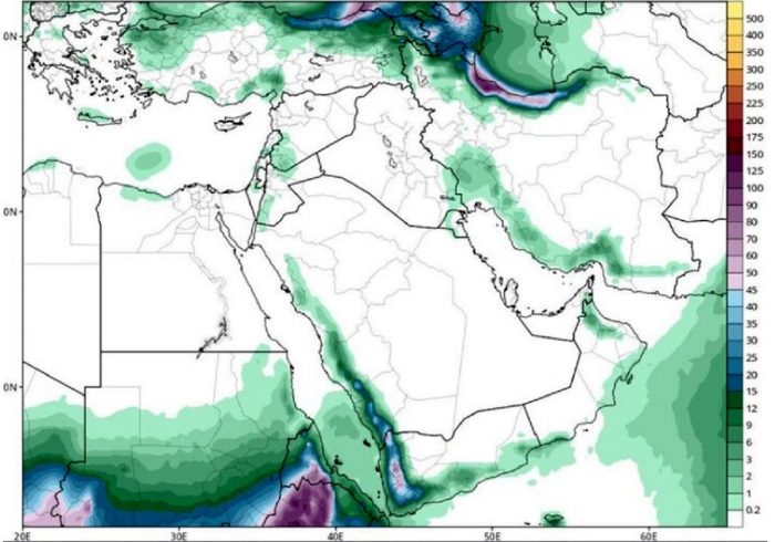 پیش‌بینی بارش باران و کاهش دمای هوا در نوار شمالی کشور تا روز سه‌شنبه